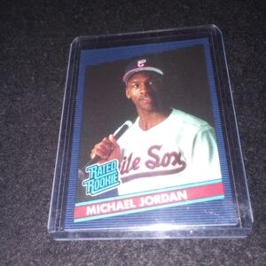 Michael Jordan Rated Rookie Card Chicago White Sox